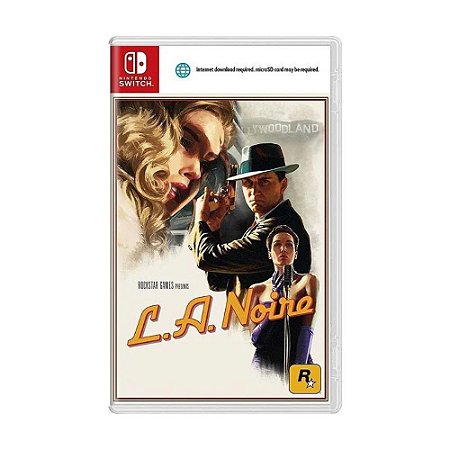 Jogo L.A. Noire - Switch (Usado)