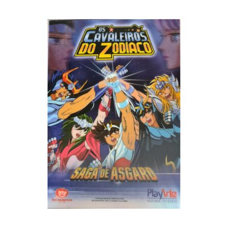 DvD Covers: Cavaleiros Do Zodiaco : Saga de Asgard