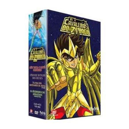 Dvd Cavaleiros Do Zodiaco Saga De Zeus