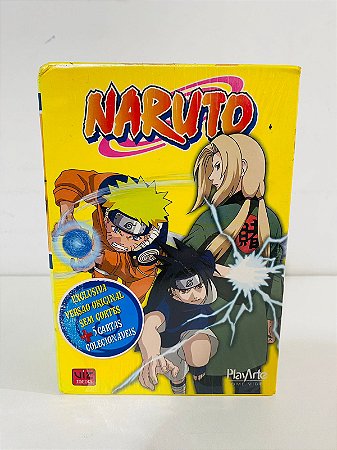 Box 06 Naruto 5 Discos - Volumes 26,27,28,29 & 30 + 5 Cartas Colecionáveis - PlayArte