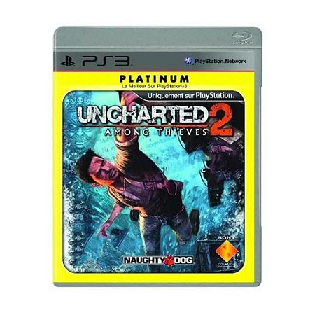 Jogo Uncharted 2: Among Thieves - PS3 (Platinum) (Usado)