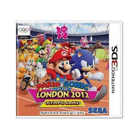 Jogo Mario & Sonic at the London 2012 Olympic Games - 3DS (Usado) (Apenas Cartucho)