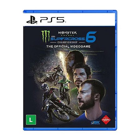 Jogo Monster Energy Supercross - The Official Videogame 6 - PS5