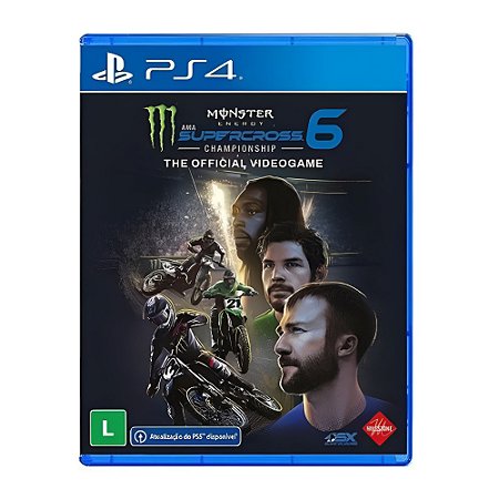 Jogo Monster Energy Supercross - The Official Videogame 6 - PS4