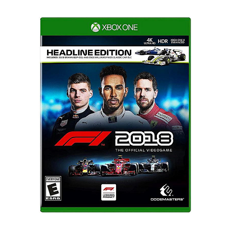 Jogo F1 2018 - Xbox One (Usado)
