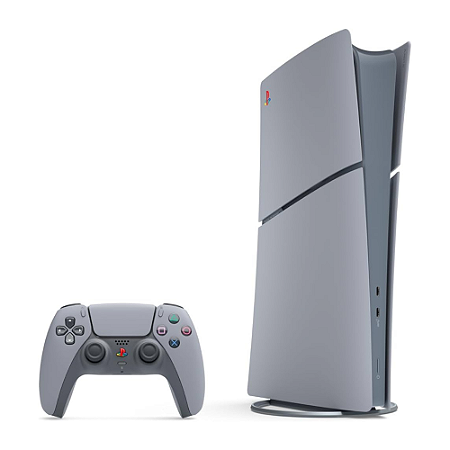 Console PlayStation 5 Edição Slim Digital, SSD 1TB, Controle Sem Fio, Edição Limitada 30º Aniversário - PS5