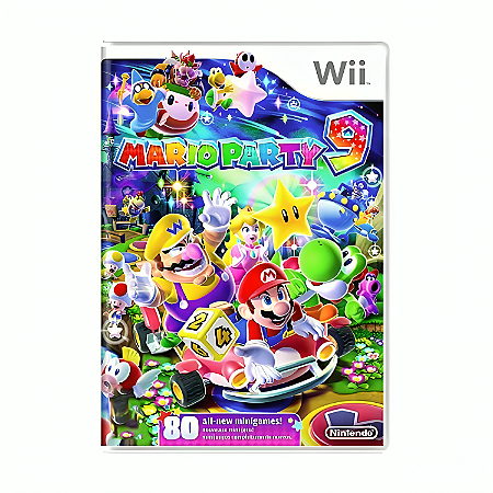 Jogo Mario Party 9 - Wii (Usado)