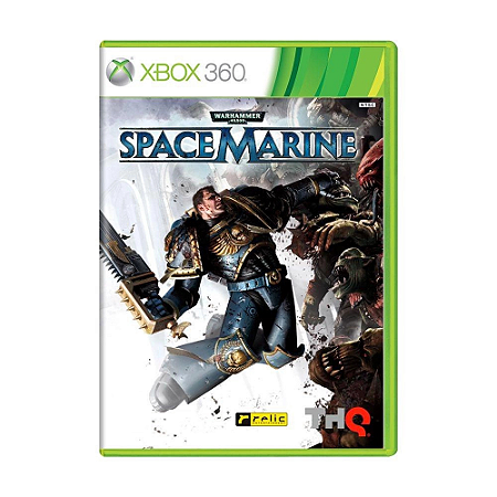 Jogo Warhammer 40000: Space Marine - Xbox 360 (Usado) (Apenas o Disco)