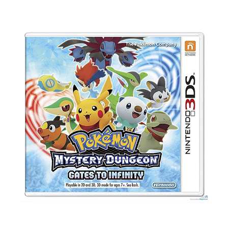 Jogo Pokémon Mystery Dungeon: Gates to Infinity - 3DS (Usado)