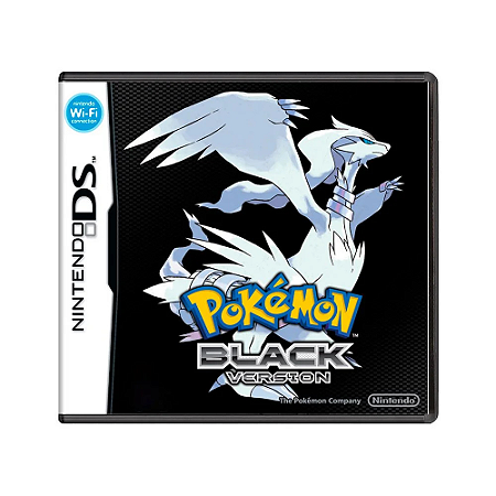 Jogo Pokémon Black Version - DS (Usado - Apenas o Jogo) (Sem Cartucho)