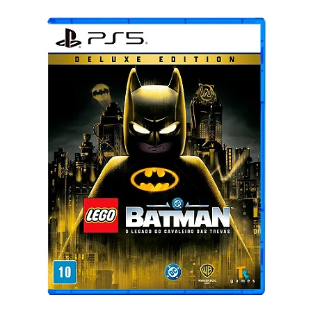 Jogo LEGO Batman O Legado do Cavaleiro das Trevas Edição Deluxe - PS5 (Pré- Venda)