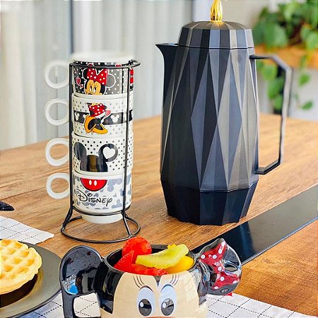 Torre de canecas Mickey + suporte