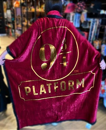 Kit Cobertor Com Balde Harry Potter Plataforma Original - Laurinha Presentes