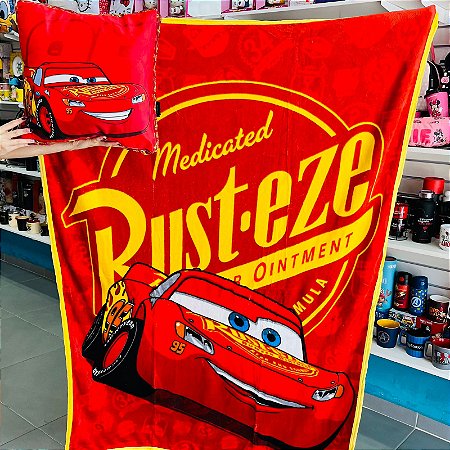 ALMOFADA COM MANTA CARROS – DISNEY