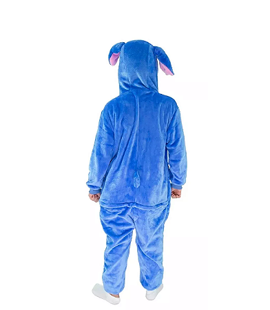 Pijama Infantil Sonic Macacão Kigurumi 10,12,14