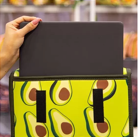Capa de Notebook Fluffy - Avocado Control
