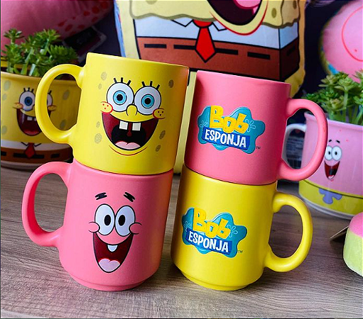 CANECA MINI TINA BOB ESPONJA