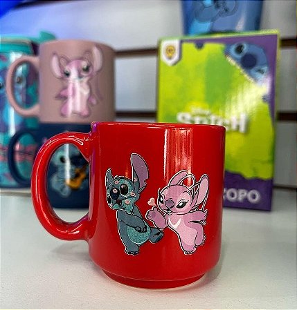 CANECA MINI TINA STITCH LOVE - DISNEY