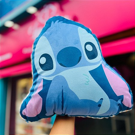 ALMOFADA FORMATO STITCH OHANA - DISNEY