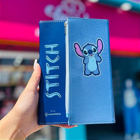 CADERNO COM ESTOJO STITCH – DISNEY