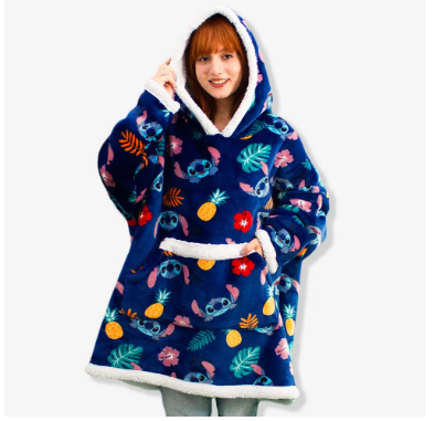 MOLETOM HOODIE ADULLTO  STITCH – DISNEY