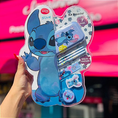 KIT ESPECIAL STITCH BT C/7 ITENS