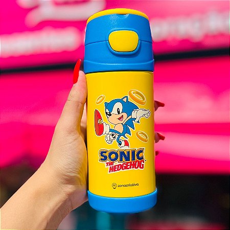 Garrafa Térmica Infantil Top Handle Sonic