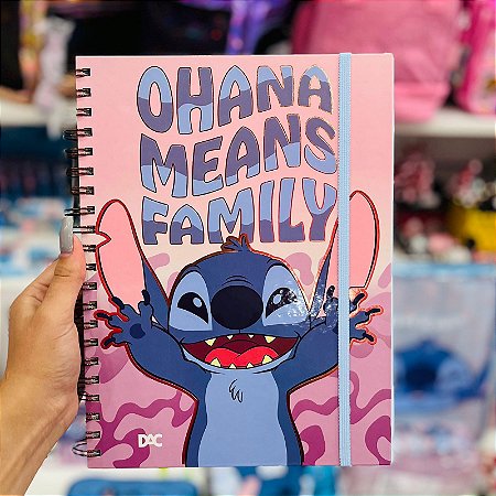 Caderno Smart Universitário Stitch