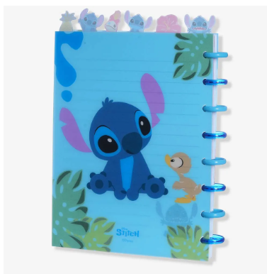Caderno com Divisória Stitch – Disney