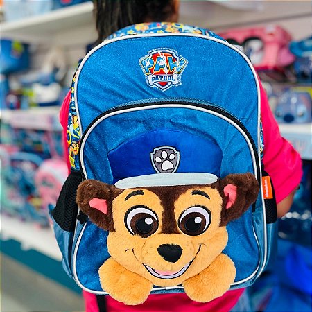Mochila De Costas Infantil G Patrulha Canina