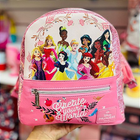 Mini Mochila Princesas Disney