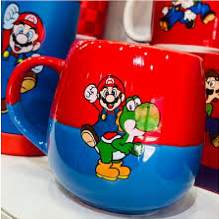Caneca Maggie Super Mario Oficial