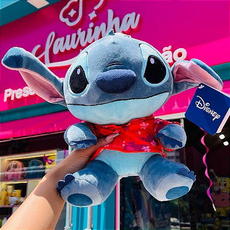 Pelúcia Disney Stitch Havaiano 33Cm
