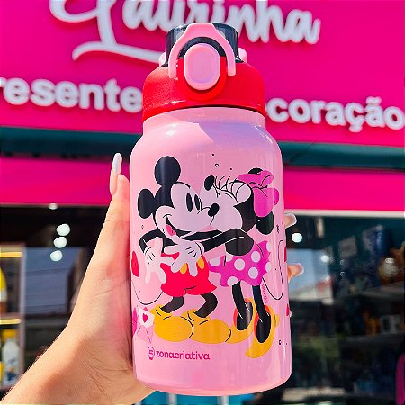 GARRAFA JUPITER 500ML MICKEY E MINNIE NAMORADOS