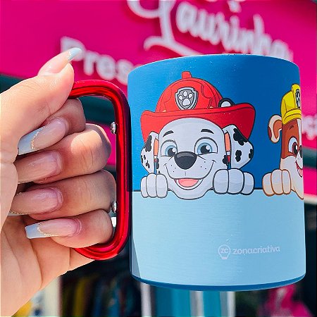 Caneca Mosquetão Patrulha Canina