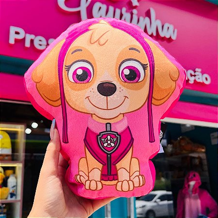 Almofada Formato Fibra Patrulha Canina Skye