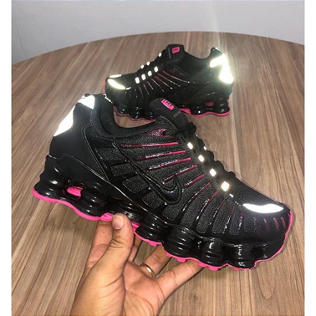 NIKE SHOX 12 MOLAS REFLETIVO