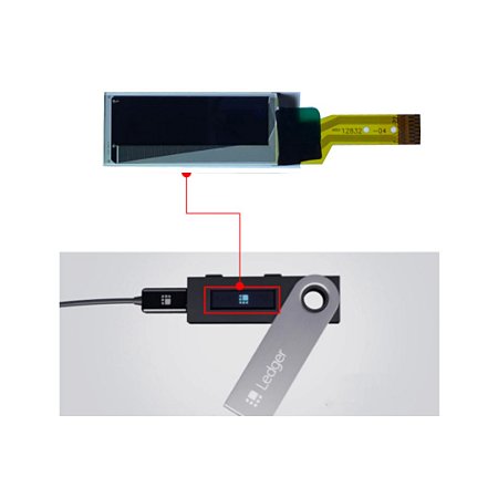 Display OLED para Ledger Nano S - 15 pinos