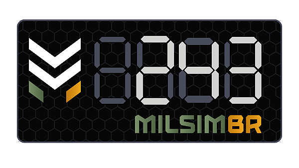 Patch emborrachado Personalizado MILSIMBR