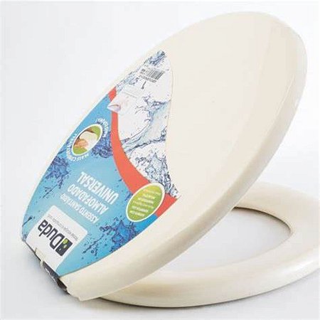 Assento sanitário universal perfumado Begê