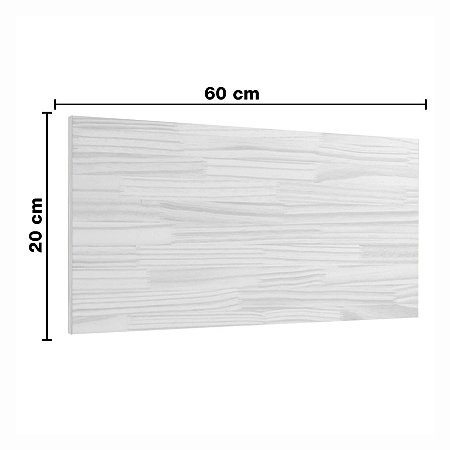 Prateleira MDP Brasforma Branca 60x20 cm