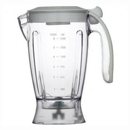 Copo Walita Liqfaz Cristal Tipo Original - tampa branca