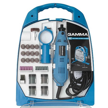 Microrretifica com kit de acessorios Gamma