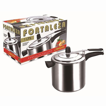 Panela de Pressão 7 litros Polida 781007 Fortaleza