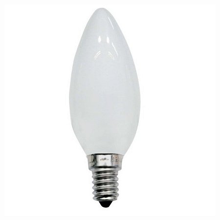 LAMP VELA LISA 25W E14 LEITOSA 127V
