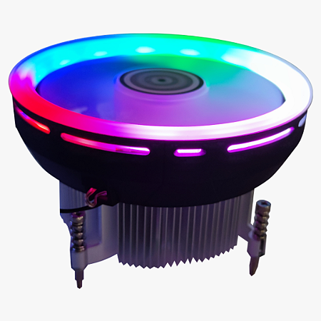 Cooler para CPU com RGB de até 65W TDP, Hoopson CL-200C