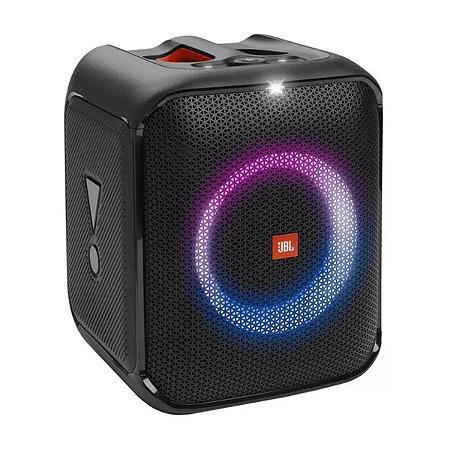 Caixa de som portátil jbl partybox essemtial 100W bluetooth IPX4