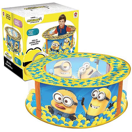 Piscina De Bolinhas Minions C/100 Bolinhas Original - Lider