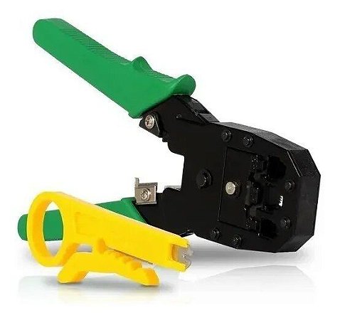 Alicate Crimpador Rj45 Rj11 Cabo Rede Desencapar Importado