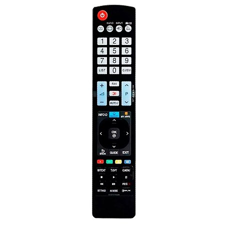 Controle Remoto Tv Compatível Com LG Lcd Led 3d Smart Le7485